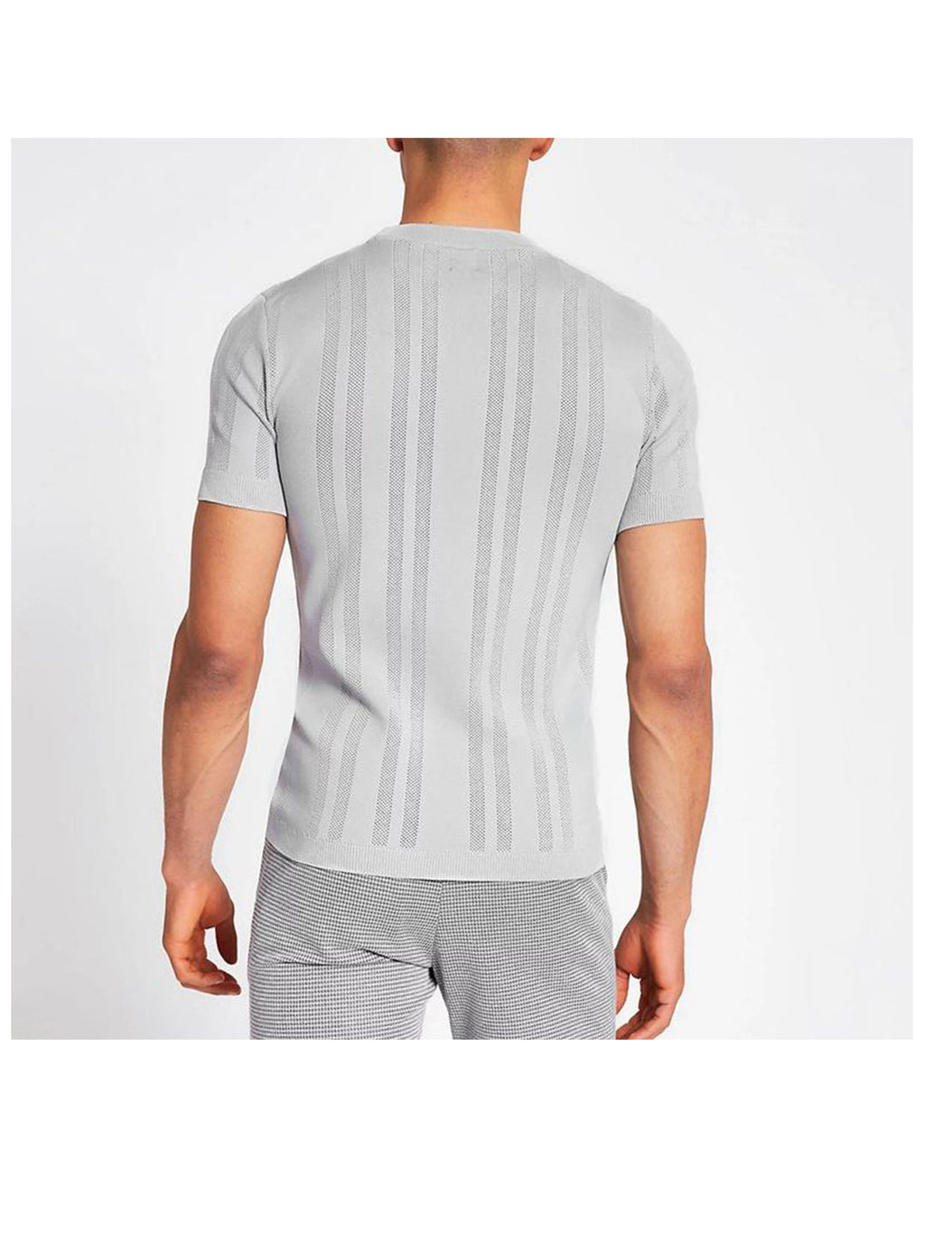Anthony Knitted Striped T-Shirt