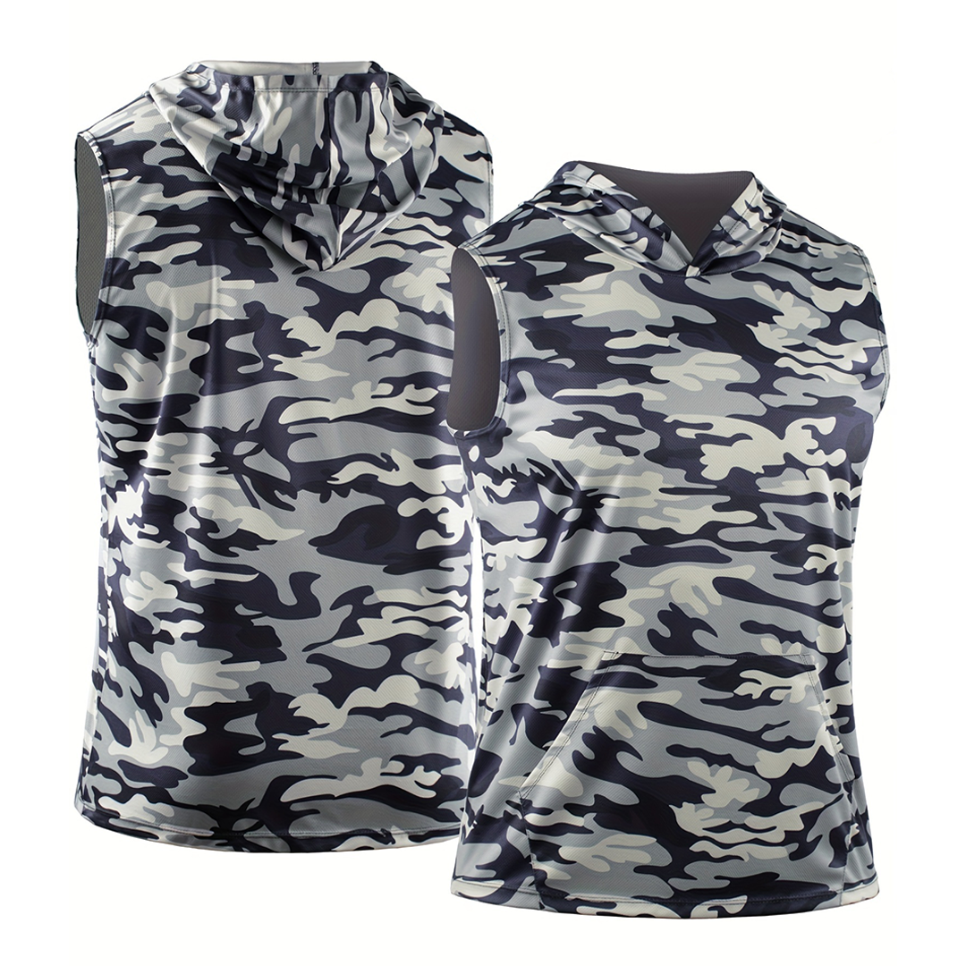 Men's Quick Drying Camouflage Sports Vest