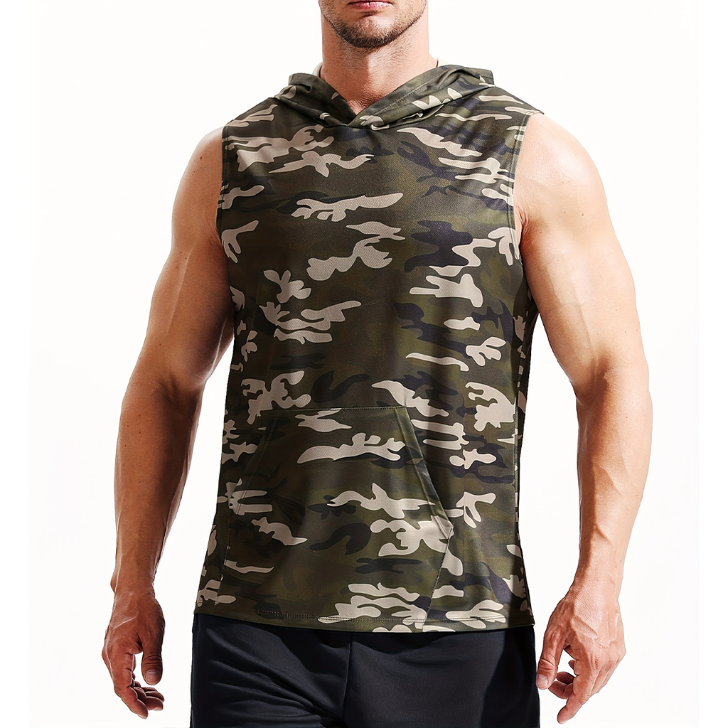 Men's Quick Drying Camouflage Sports Vest