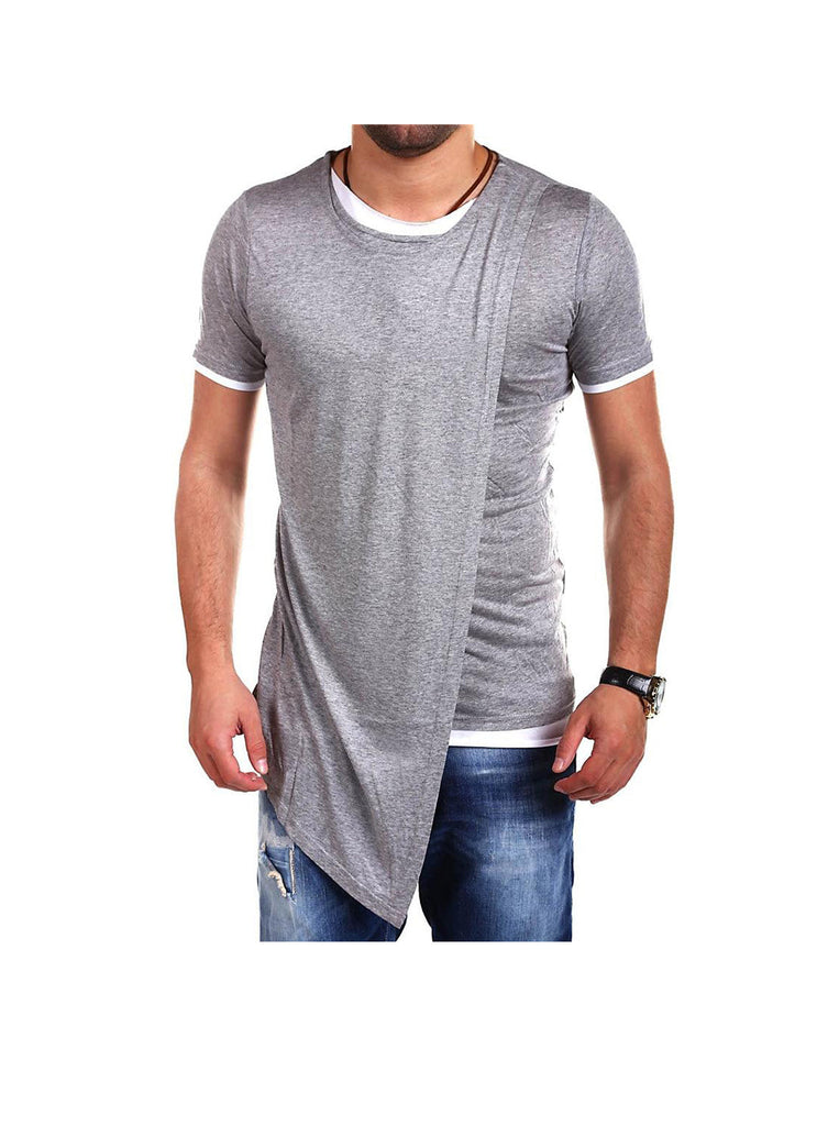 Walter Fake Two Pieces Crew Neck T-Shirt
