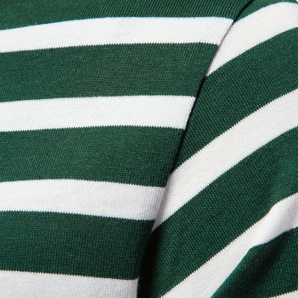 Men's Casual Comfy Stripe Print Long Sleeve Crew Neck T-shirt