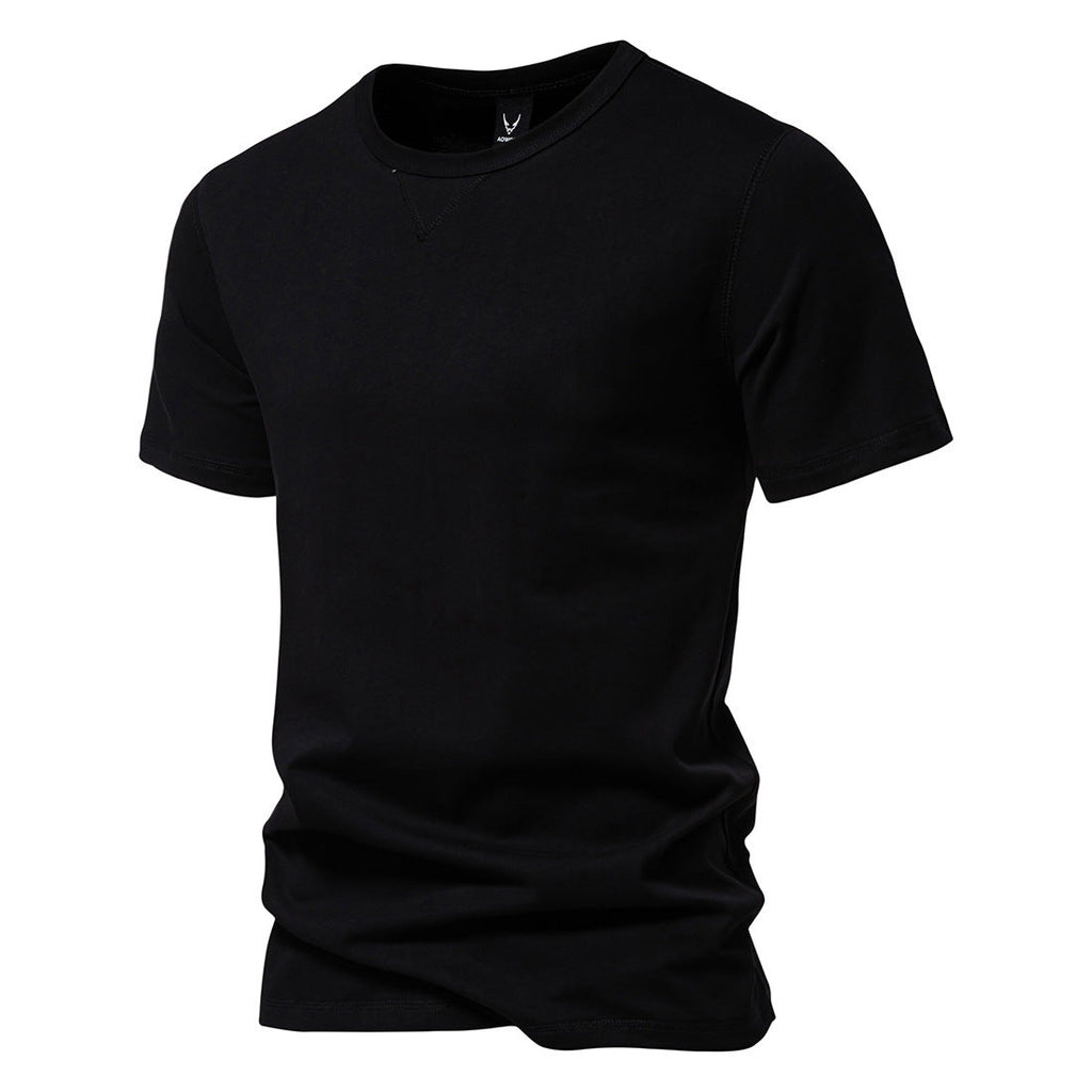 Men's Cotton Round Neck Short Sleeve T-Shirt