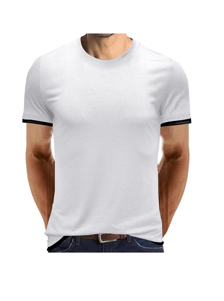 Daniel Contrast Trim T-shirt
