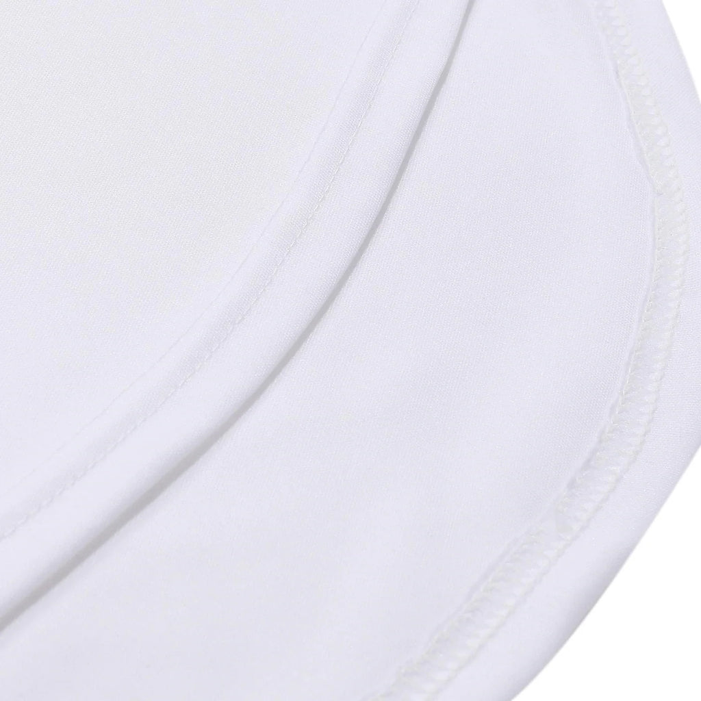 Men's Solid Color Short-sleeved Lengthened Arc Hem T-shirt