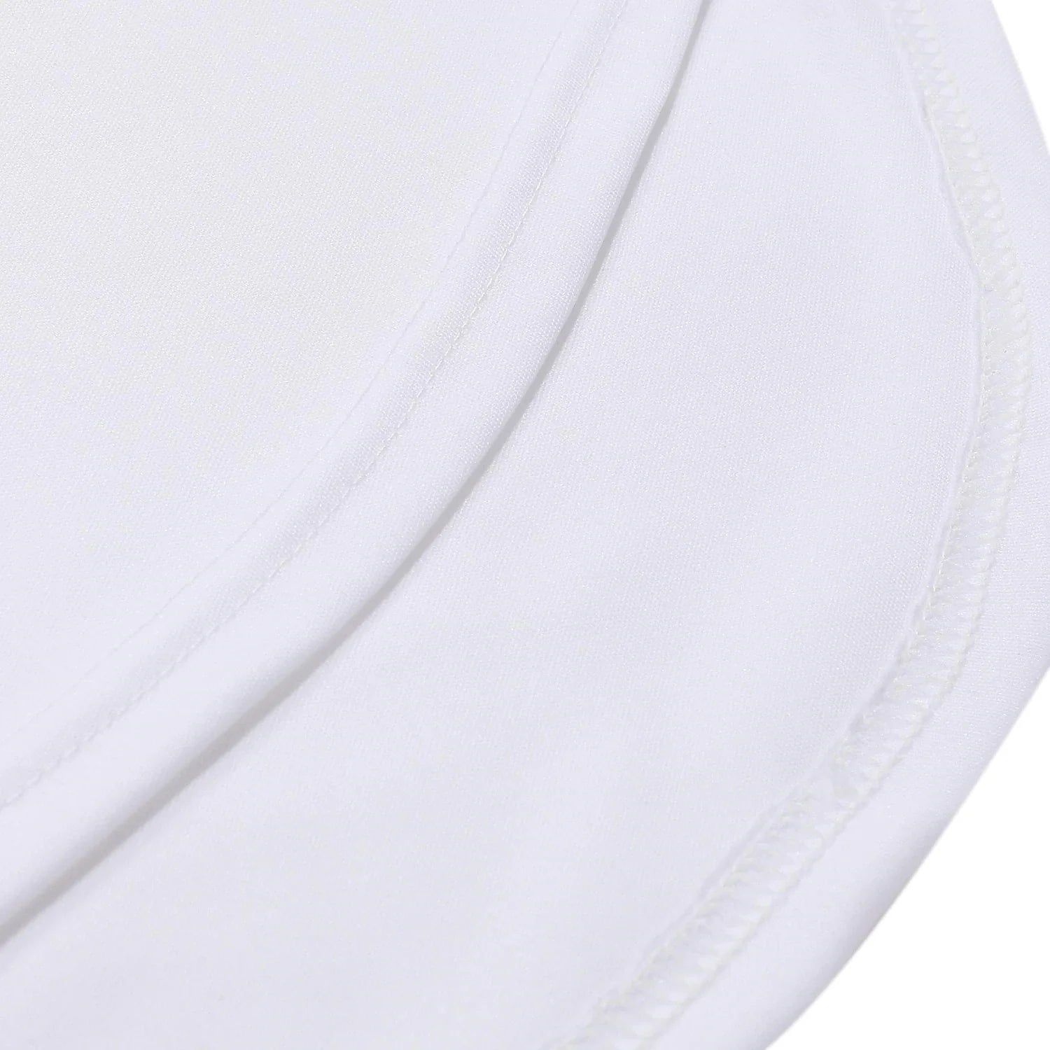 Men's Solid Color Short-sleeved Lengthened Arc Hem T-shirt