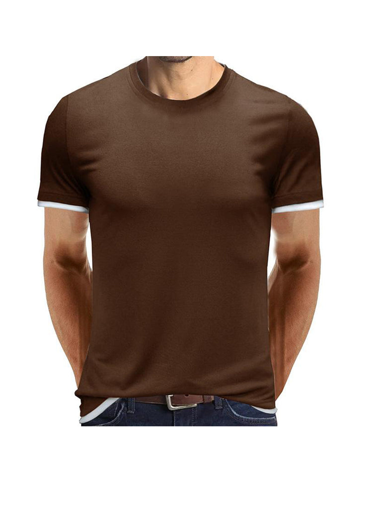 Daniel Contrast Trim T-shirt
