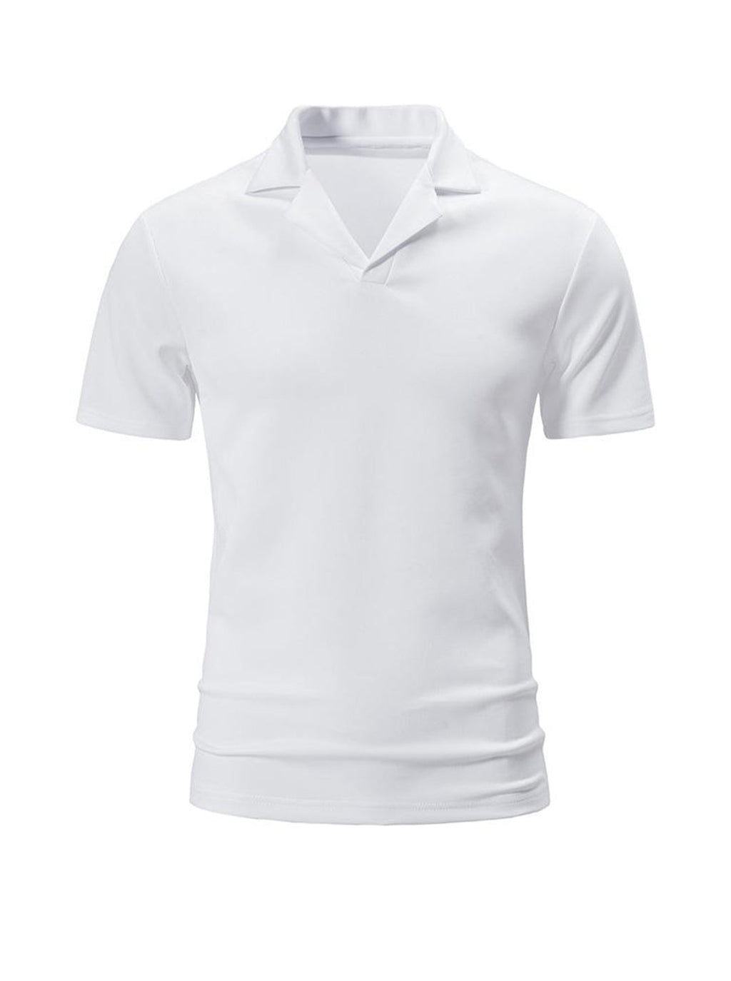 Campbell Lapel Short-sleeved T-shirt