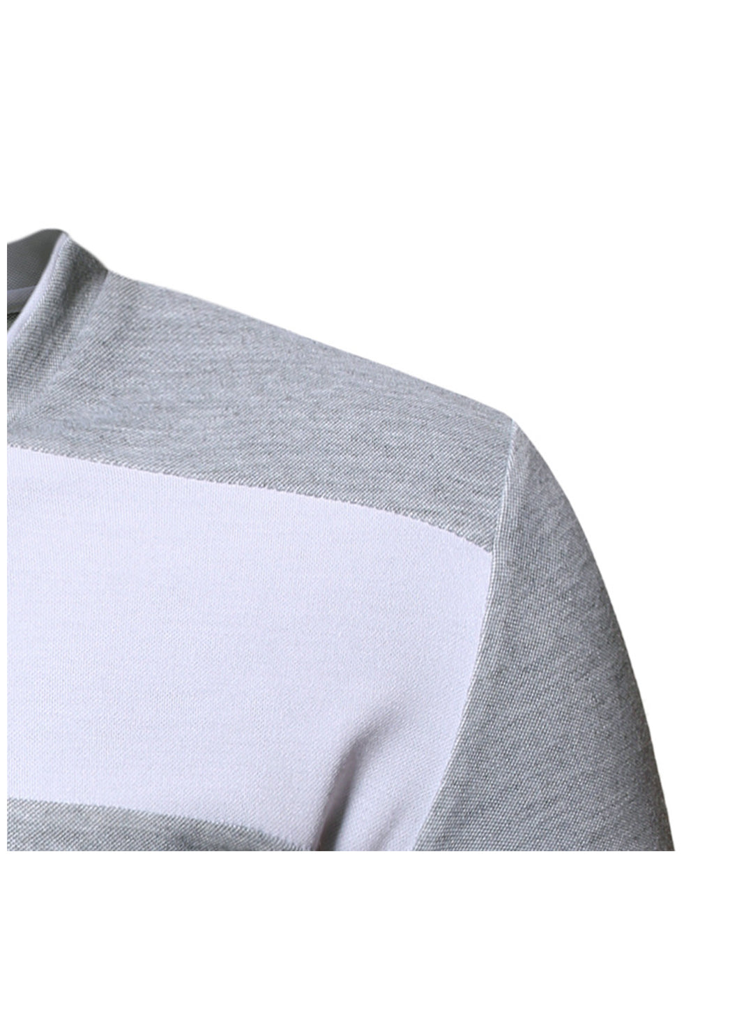 Kenney Color Block V Neck Casual T-shirt