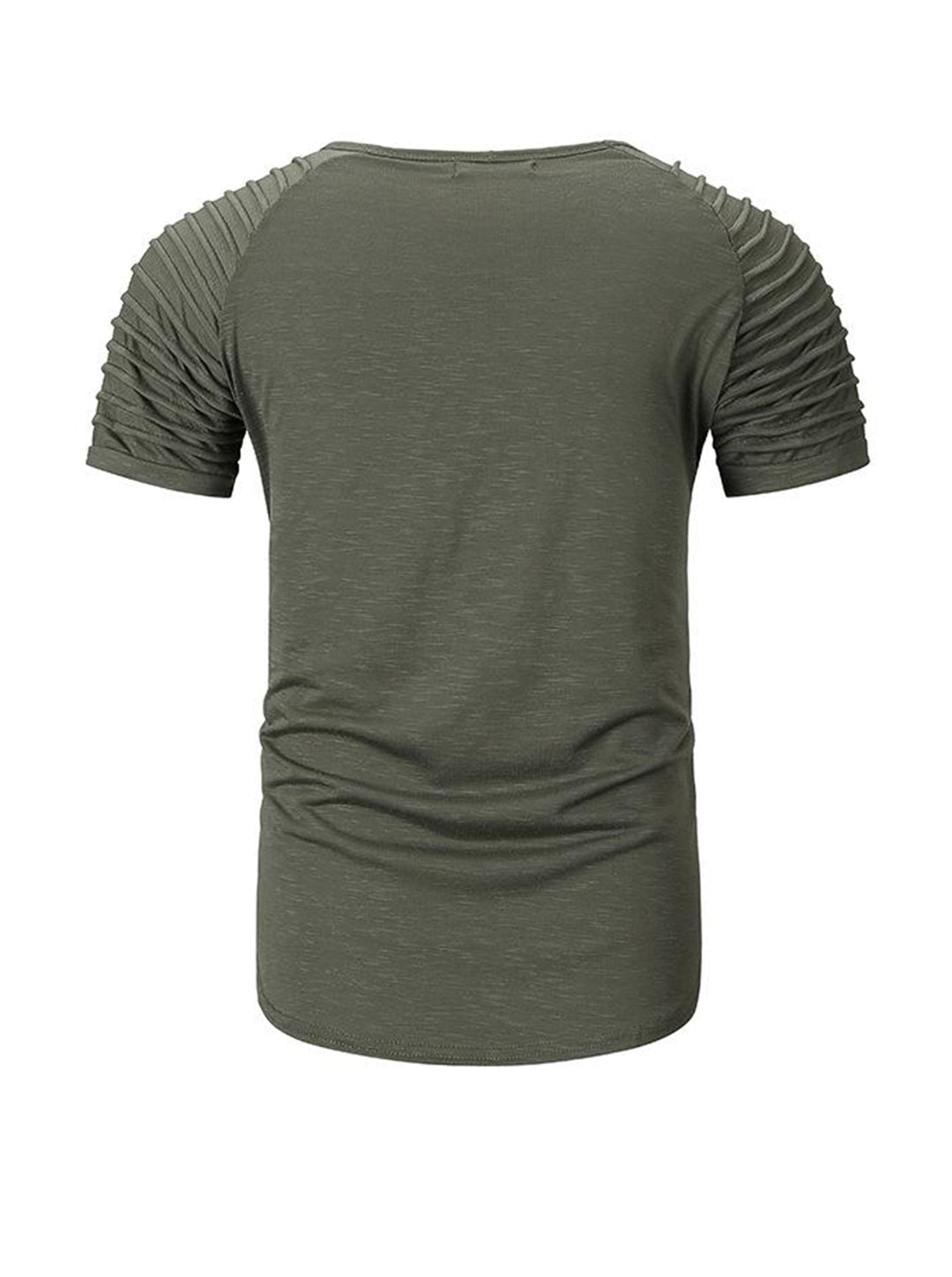 Halter Raglan Sleeves Short Sleeve T-shirt