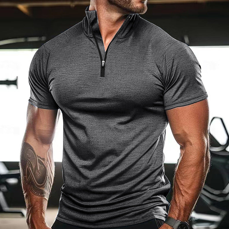Men's Sports Quick Dry Short Sleeve T-shirt