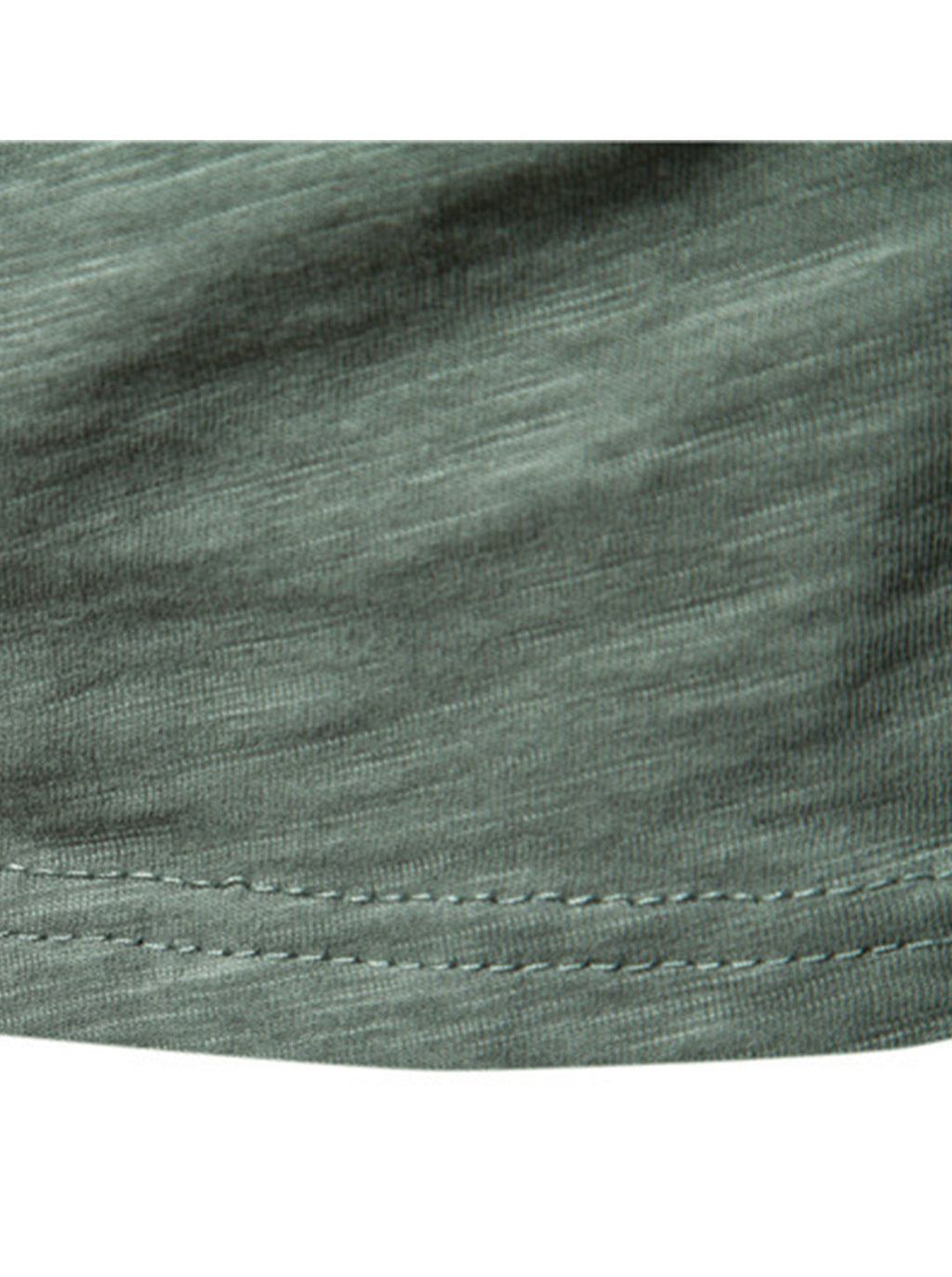 Harold Solid Color Henry Collar T-shirt