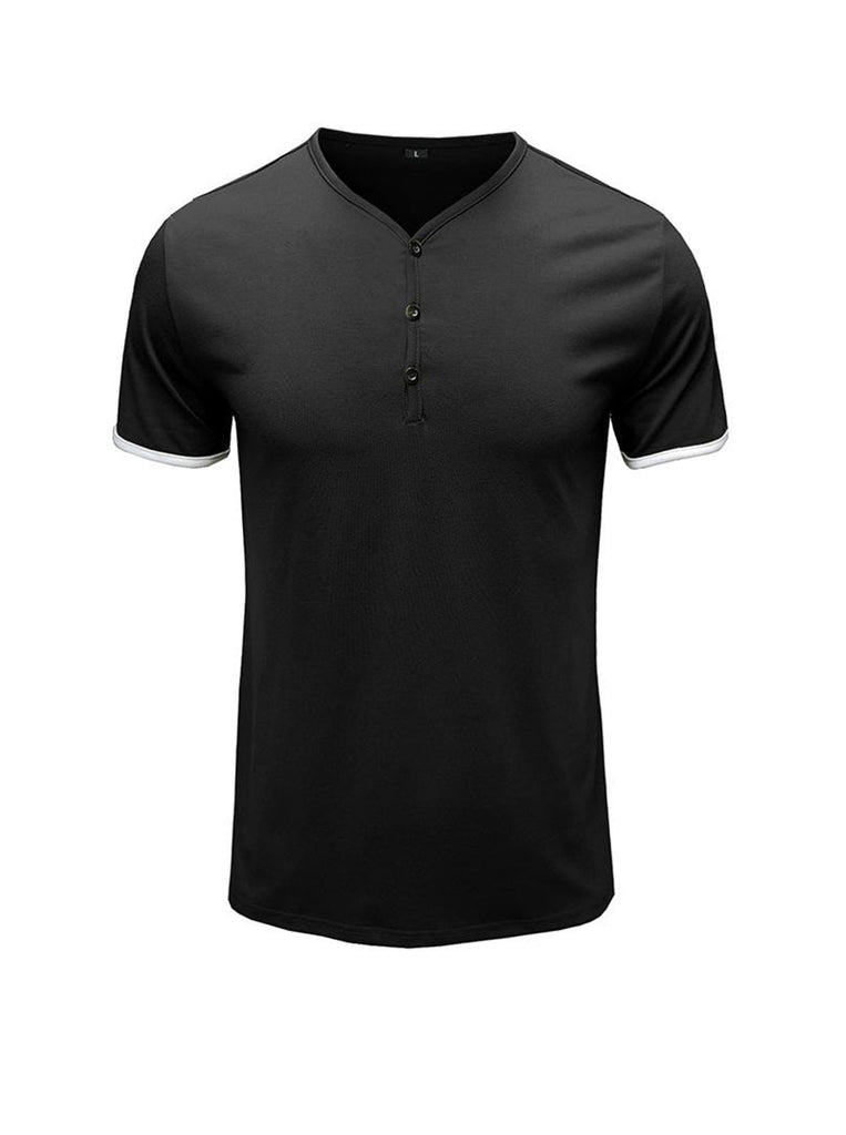Darren Solid Color T-Shirt