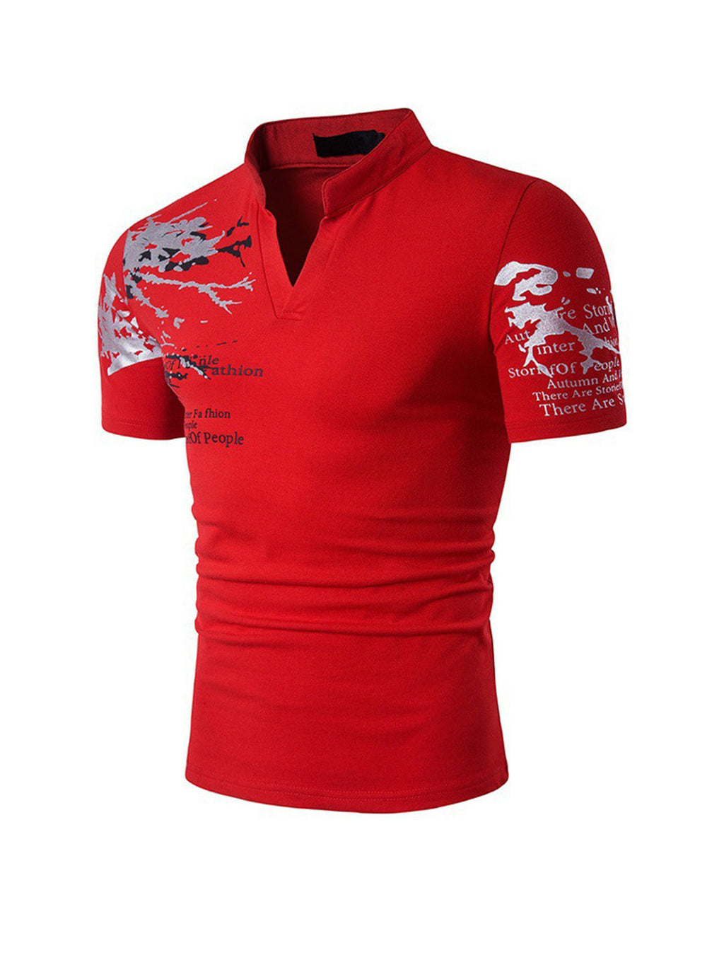 Wilbert Stand Collar T-shirt