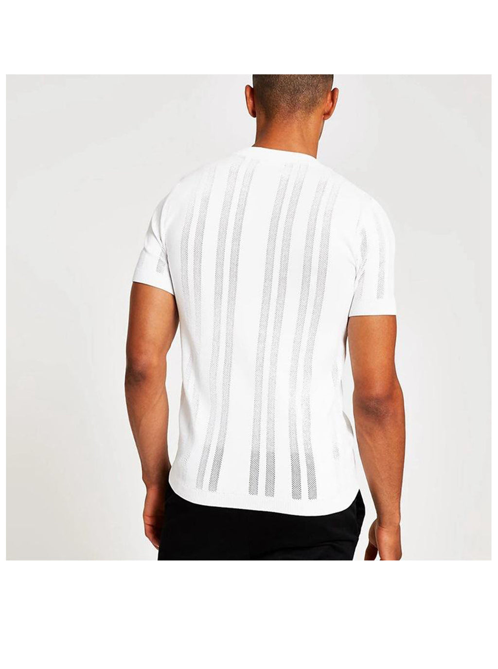 Anthony Knitted Striped T-Shirt