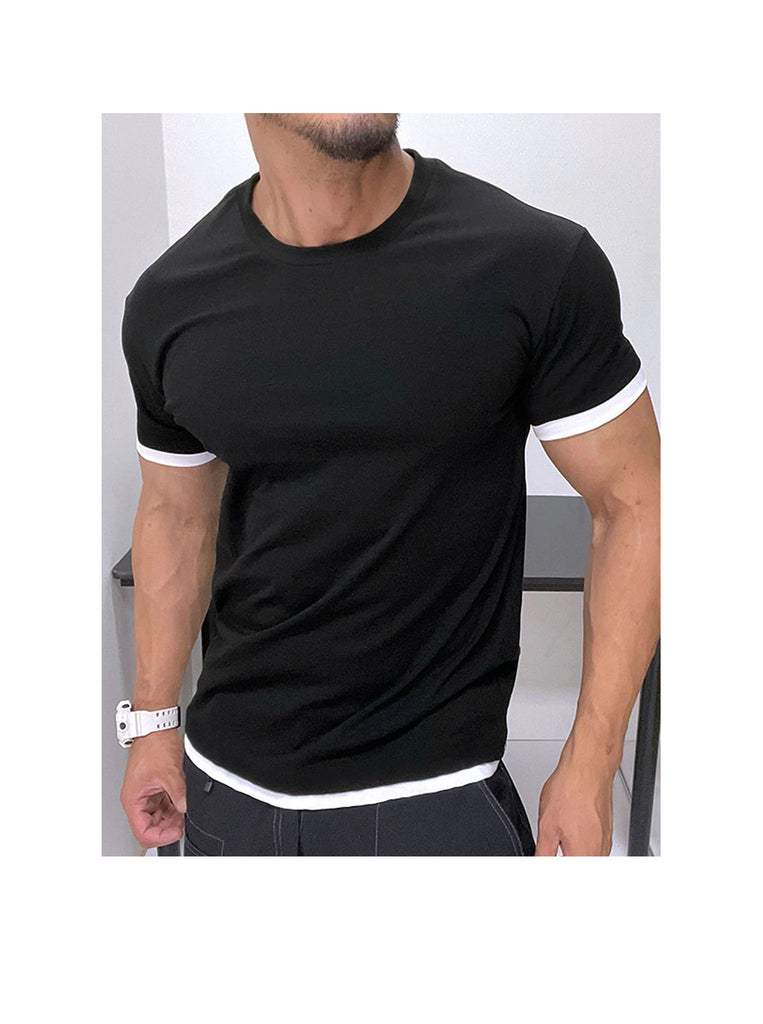 Daniel Contrast Trim T-shirt