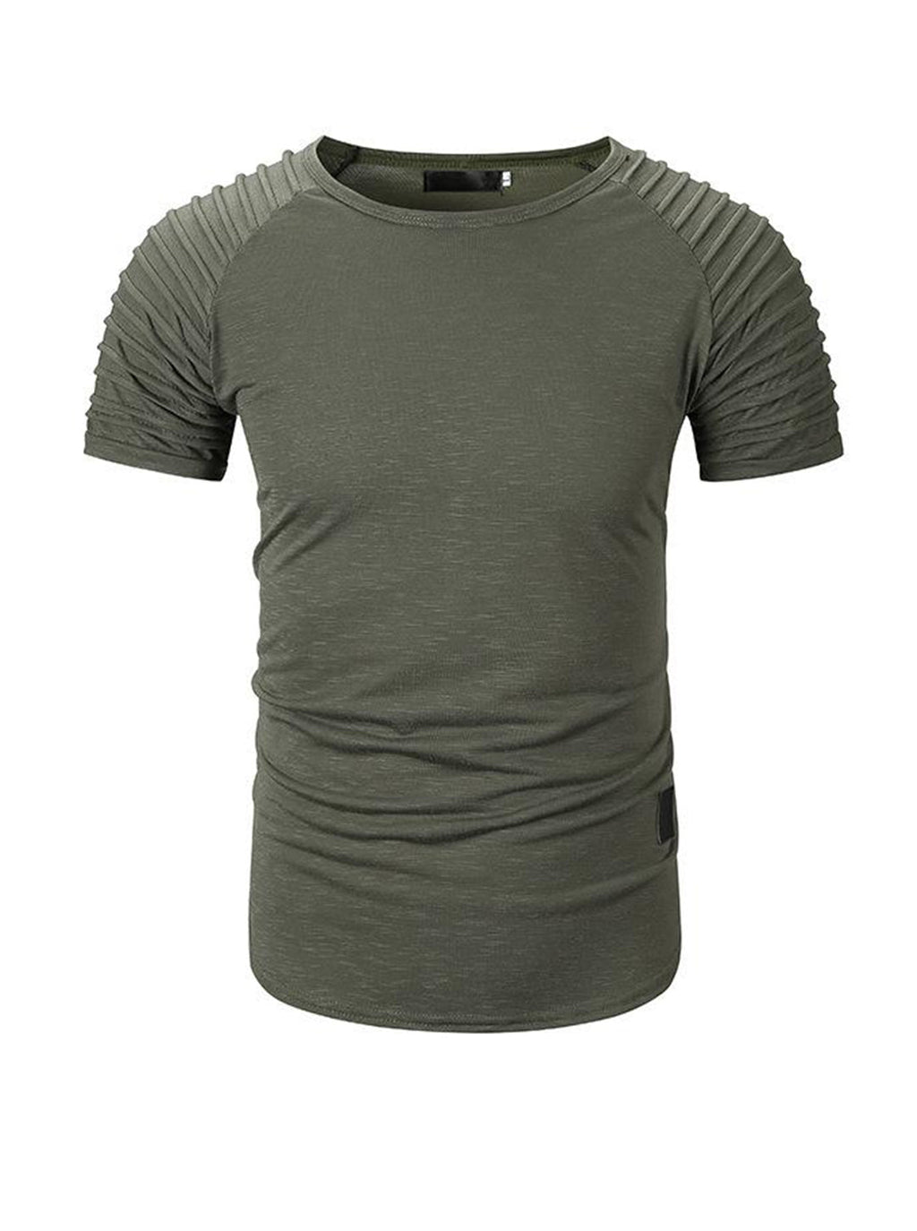 Halter Raglan Sleeves Short Sleeve T-shirt