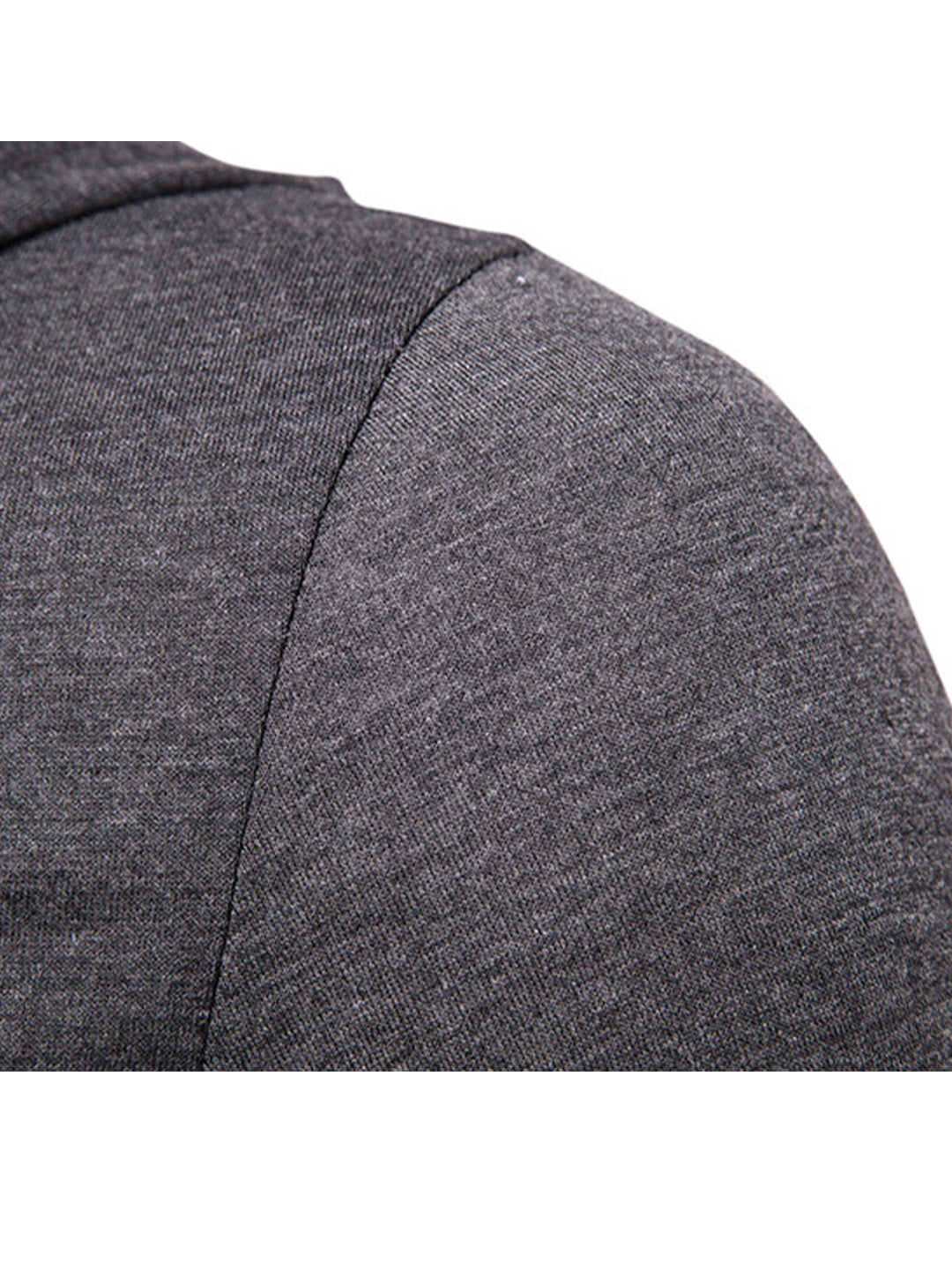 Men's Lace-up Short Sleeve Hooded T-shirt