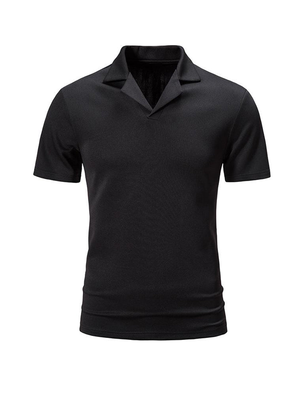 Campbell Lapel Short-sleeved T-shirt