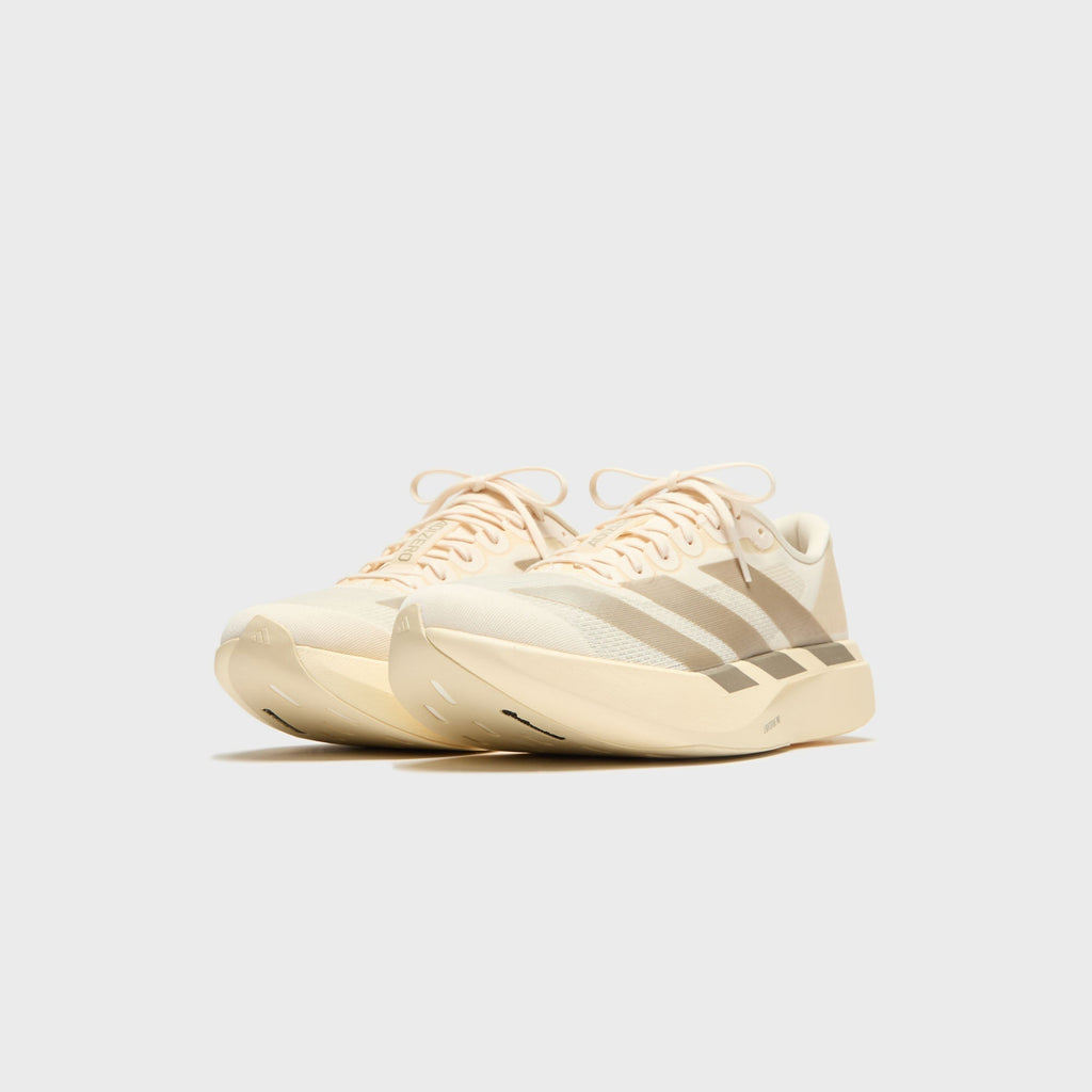 adidas WMNS Adizero Evo SL - Wonder White / Cyber Metallic / Warm Vanilla