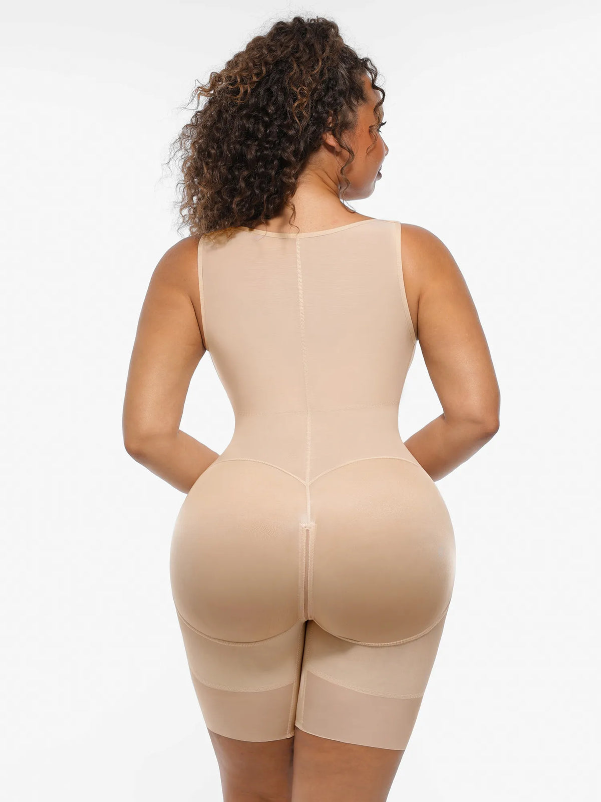 V-Shaped Faja Tummy Control Butt Lift Bodysuit