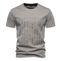 Men's Cotton Blend Short Sleeve Crew Neck T-shirt