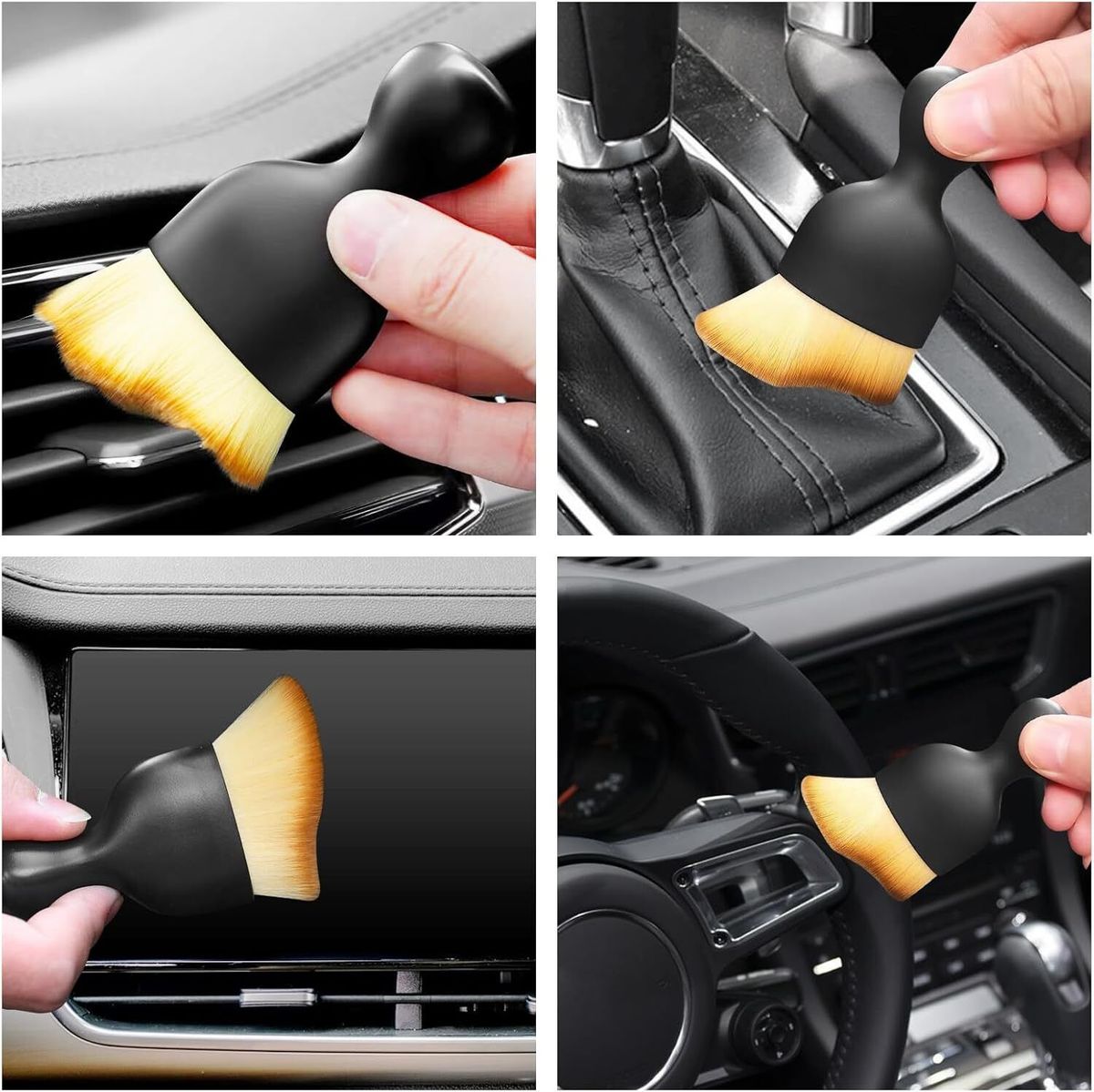 Life Needs Center | 1Pcs Car Interior Cleaning Brush, Car Duster Interior with Ultra Soft Bristles Brushes Dusting | HKTVmall The Largest HK Shopping Platform