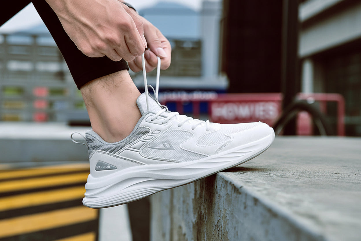 Pull Back Women'S Shoes Sports Shoes Women'S 2026 Early Spring New Mesh Breathable Soft Sole Lightweight Shock-Absorbing Aerobic Running Shoes