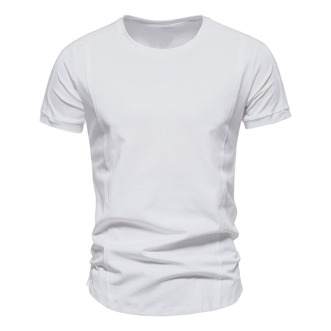 Men's Athletic Casual Basic Cotton Short-Sleeve T-Shirt