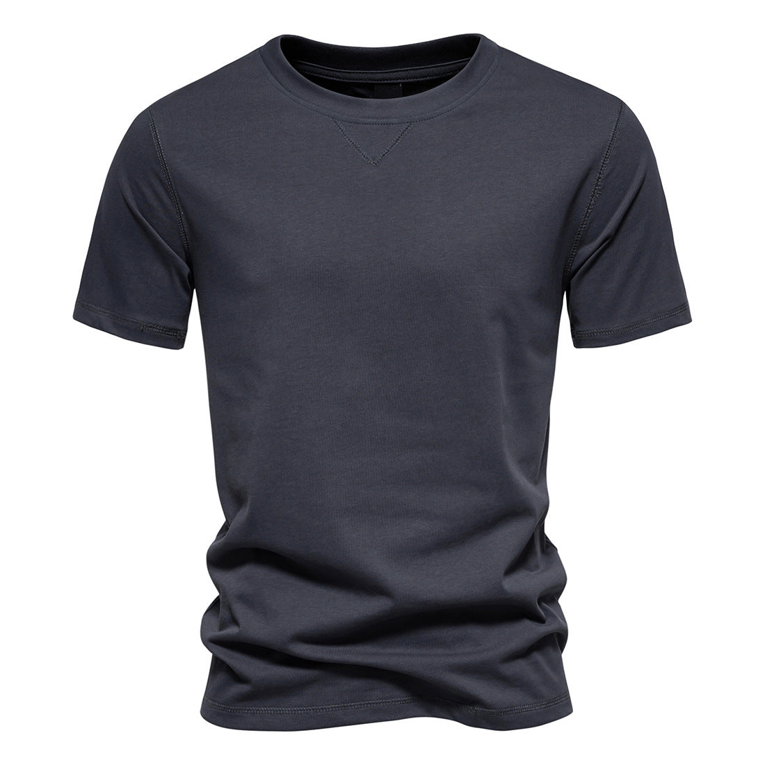 Men's Cotton Round Neck Short Sleeve T-Shirt