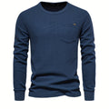Men's Casual Comfy Long Sleeve Waffle T-shirt