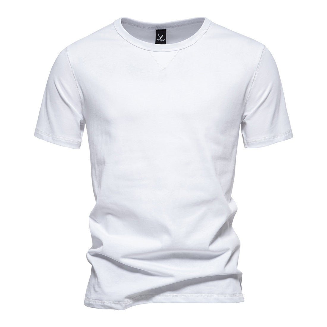 Men's Cotton Round Neck Short Sleeve T-Shirt