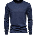 Men's Cotton Letter Print Long Sleeve T-Shirt