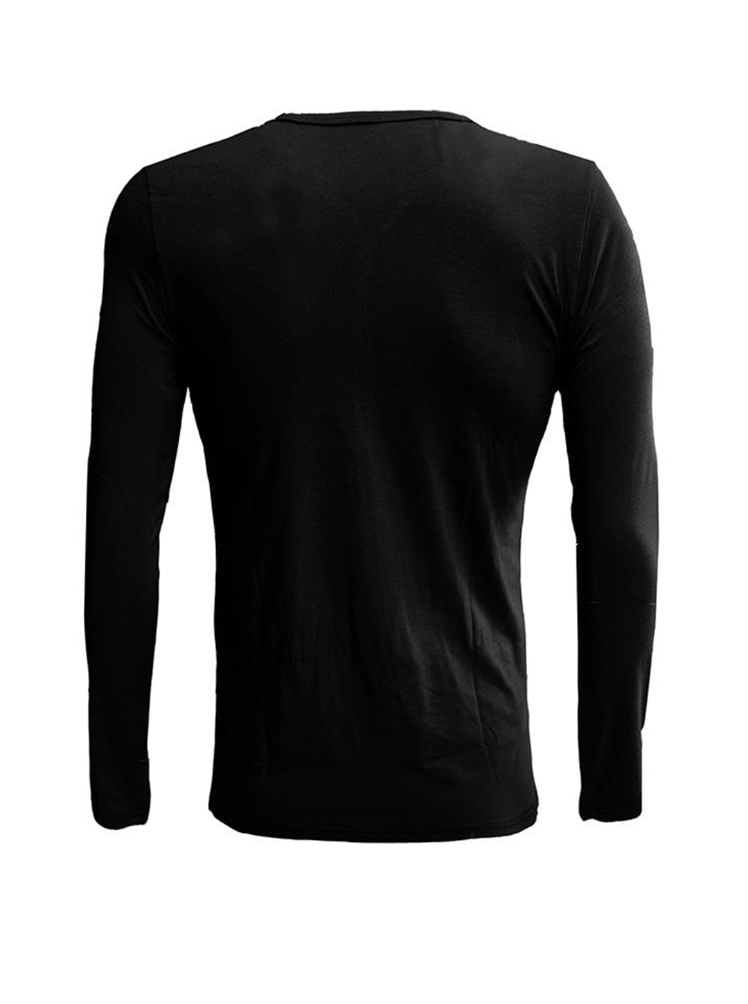 Daniel Solid Color Long-sleeved T-shirt