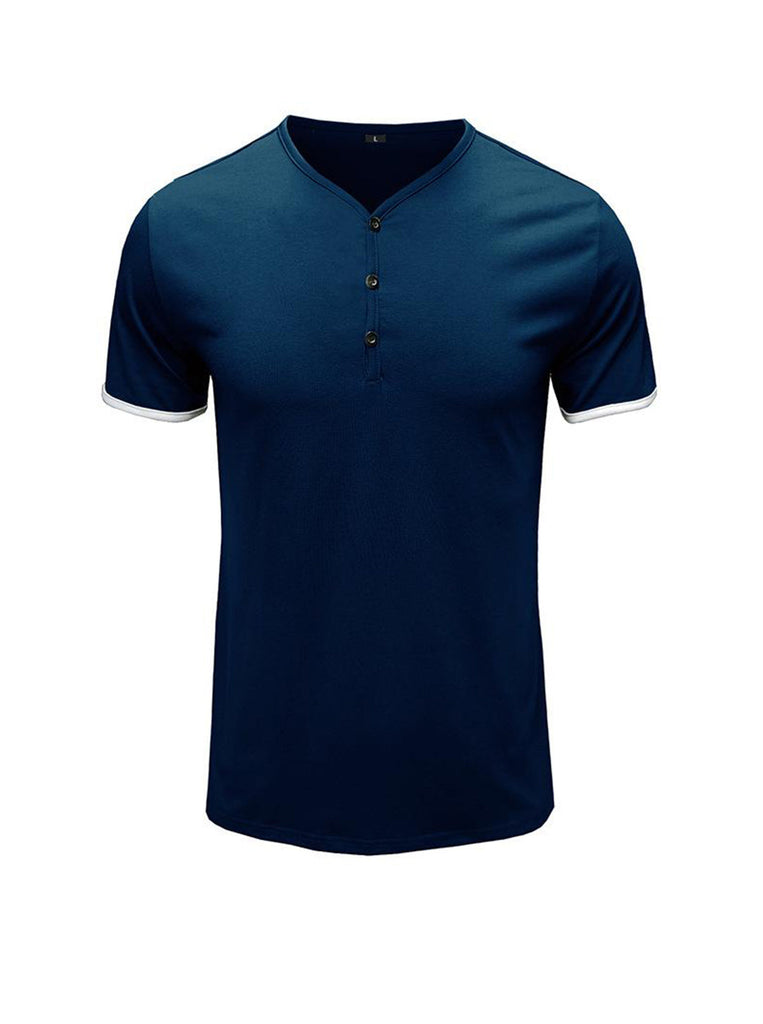 Darren Solid Color T-Shirt