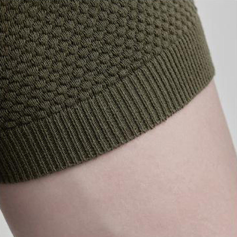 Men's Solid Textured Crew Neck Rib Knit Short Sleeve T-Shirt