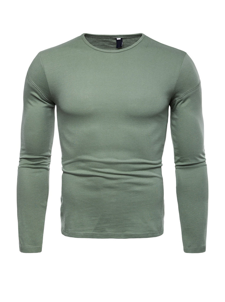 Milton Solid Color T-shirt