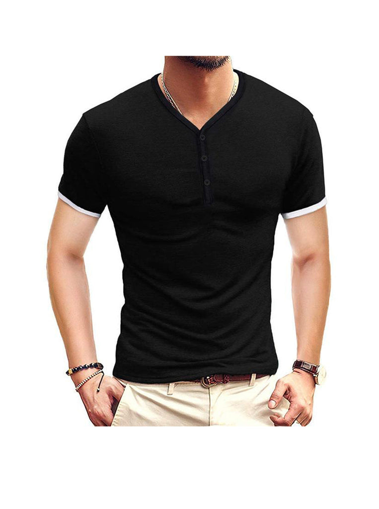 Darren Solid Color T-Shirt