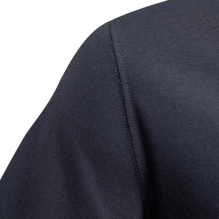Men's Cotton Embroidered Round Neck Short Sleeve T-Shirt