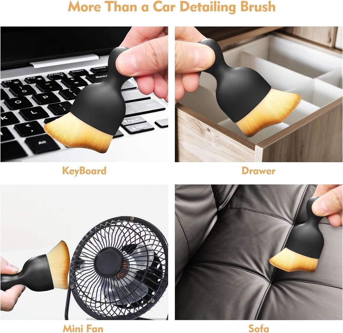 Life Needs Center | 1Pcs Car Interior Cleaning Brush, Car Duster Interior with Ultra Soft Bristles Brushes Dusting | HKTVmall The Largest HK Shopping Platform