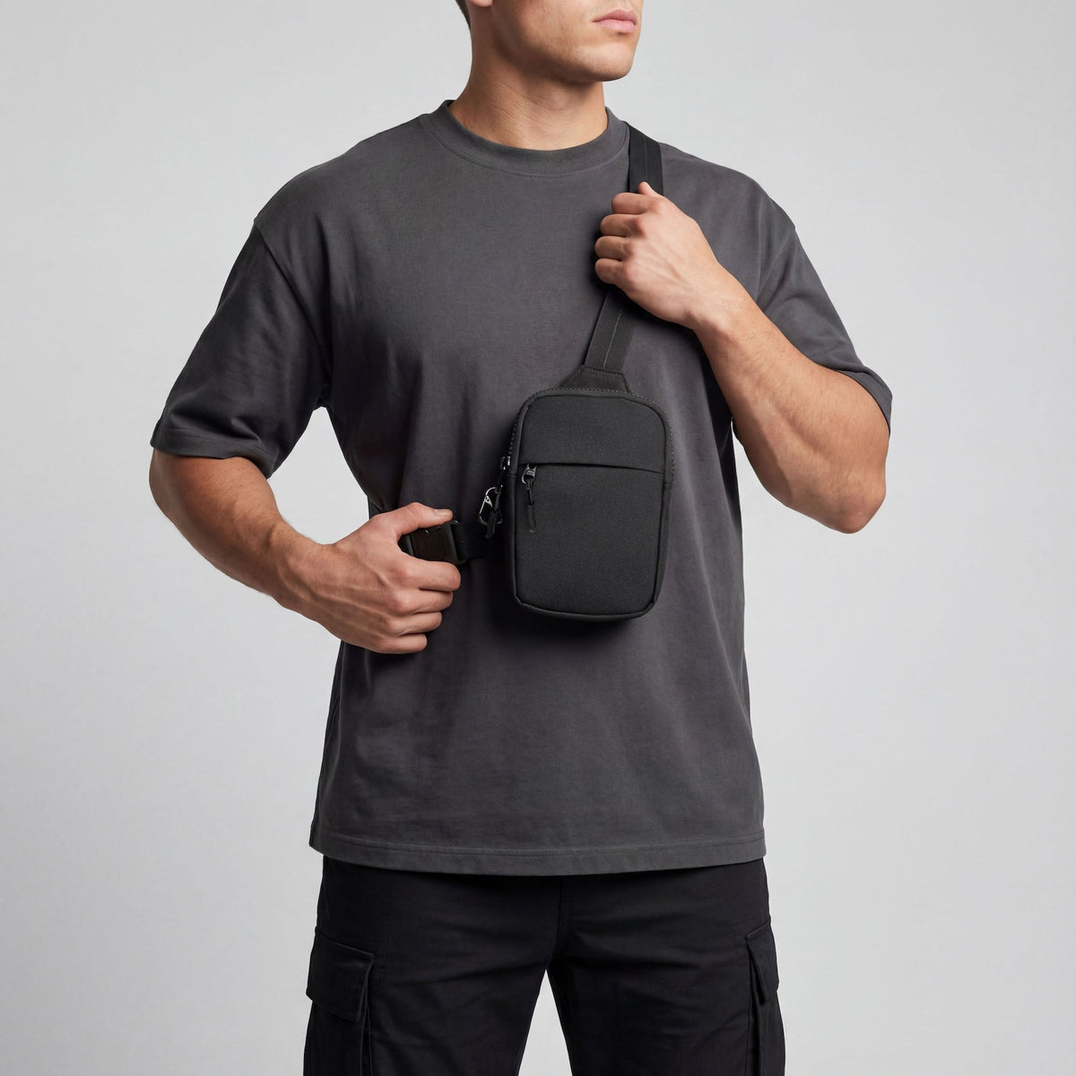 🔥🔥Upgraded Travel Sling Bag 2.0 – Anti-Theft & 500D Durability